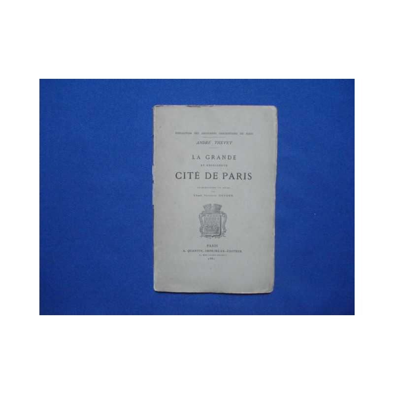 La Grande et Excellente cité de Paris