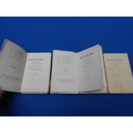 Le Diable au Corps. Oeuvre posthume du très recommandable docteur...