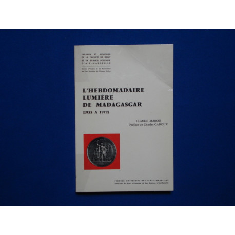 L'Hebdomadaire Lumière de Madagascar (1935 A 1972)