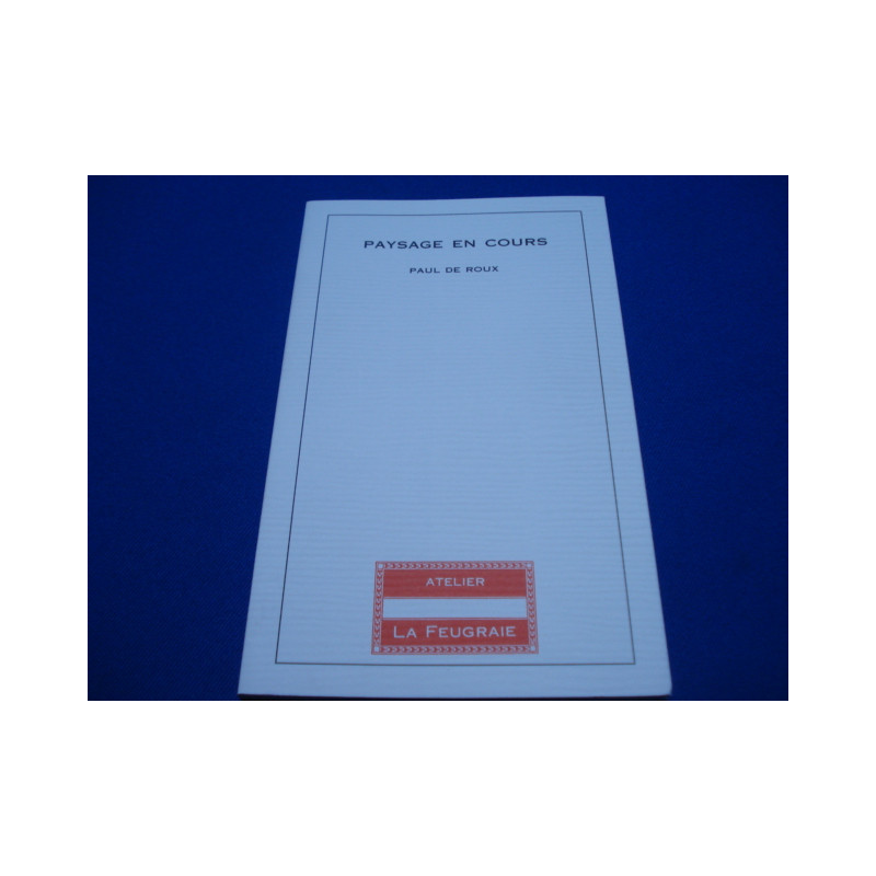 Paysage en cours