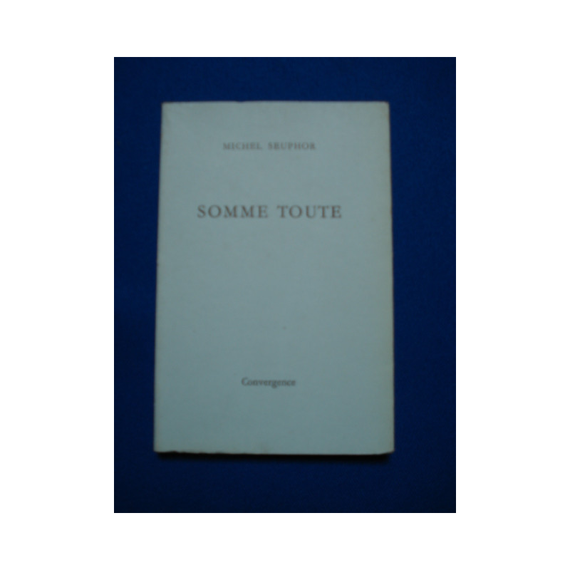 SOMME TOUTE. EO. (envoi)