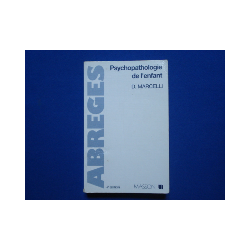 Psychopathologie de l'enfant