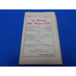 La Revue des Pays d'Oc. Décembre 1932