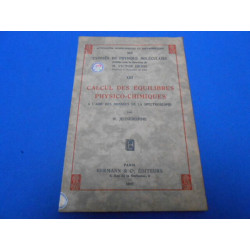 Calcul des équilibres physico-chimiques a l'aide des données de la...