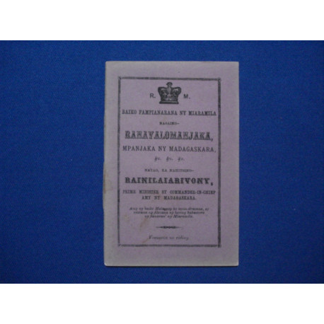 BAIKO FAMPIANARANA NY MIARAMILA NASAIND RANAVALOMANJAKA MPANJAKA...