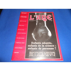 REVUE : L'Ane. Le Magazine Freudien. Numéro 20. Enfants adoptés...