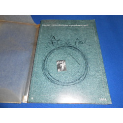 Revue: La Part de l'Oeil. Dossier: Arts Plastiques et psychanalyse II