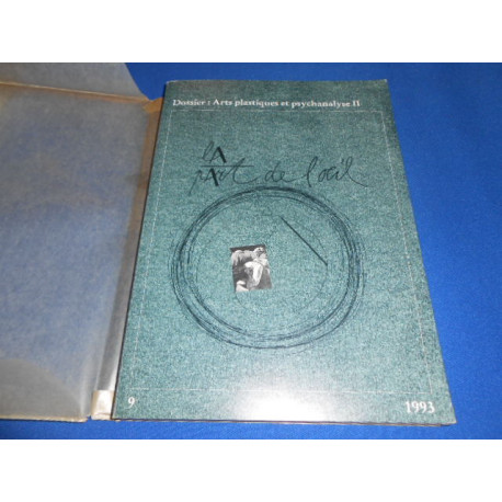 Revue: La Part de l'Oeil. Dossier: Arts Plastiques et psychanalyse II
