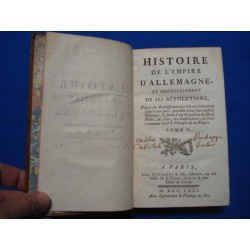 Histoire de l'empire d'Allemagne et principalement de ses...