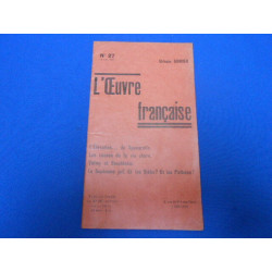 L'Oeuvre française. N°22. 10 Mai 1917