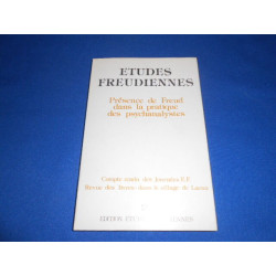 Revue: Etudes Freudiennes. N°28 Sept. 86. Présence de Freud dans...