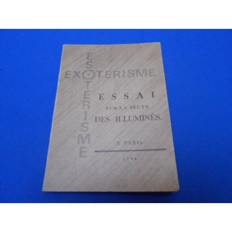 ‎Essai sur la secte des illuminés