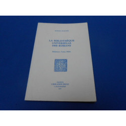 La bibliothèque universelle des romans : rédacteurs textes public