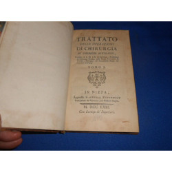 Trattao delle operazioni di chirurgia