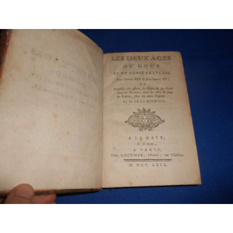 Les deux âges du goût et du génie français sous Louis XIV et sous...