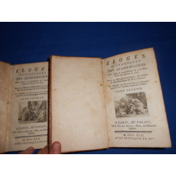 Eloges historiques des Académciens morts depuis le renouvellement...