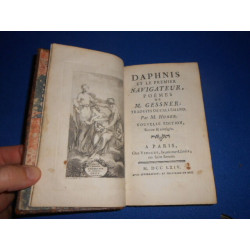Daphnis et le Premier Navigateur poèmes de M.Gessner traduits de...